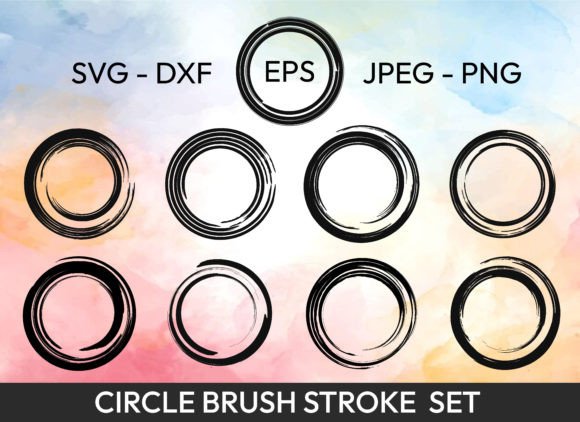 Grunge Circle Brush Stroke Set: A Practical Graphics & Brushes Review