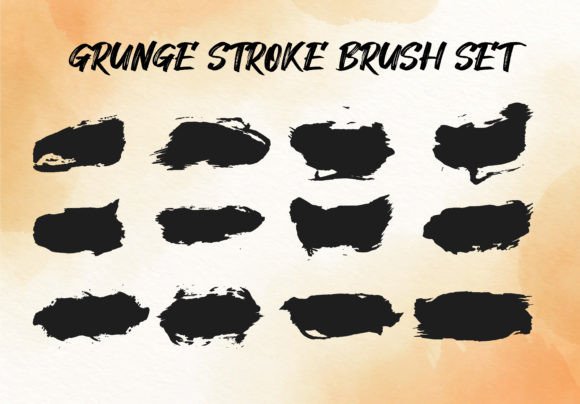 Hand Drawn Grunge Stroke Brush Set Review
