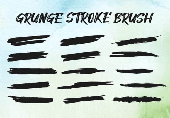 Handmade Brushes Stroke Set: A Review for Graphics and Brushes Sellers
