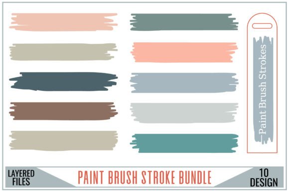 Paint Brush Stroke SVG Bundle Vol - 03: A Designer's Take on Essential Graphics