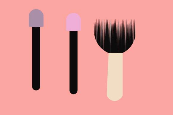 Stickers Make Up Brushes: A Crafts Graphics Review for Local Brands