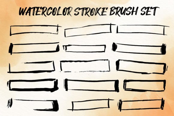 Stroke Frame Black Brush Set: A Designer's Review for Local Brand Graphics