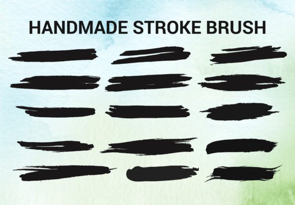 Stroke Line Brush Set Collection: Graphics & Brushes for Local Brands