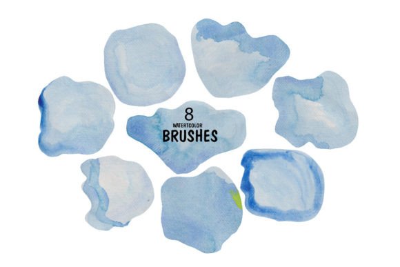 Watercolor Circle Clipart Vector: A Graphic Designer's Take on Brushes and Graphics